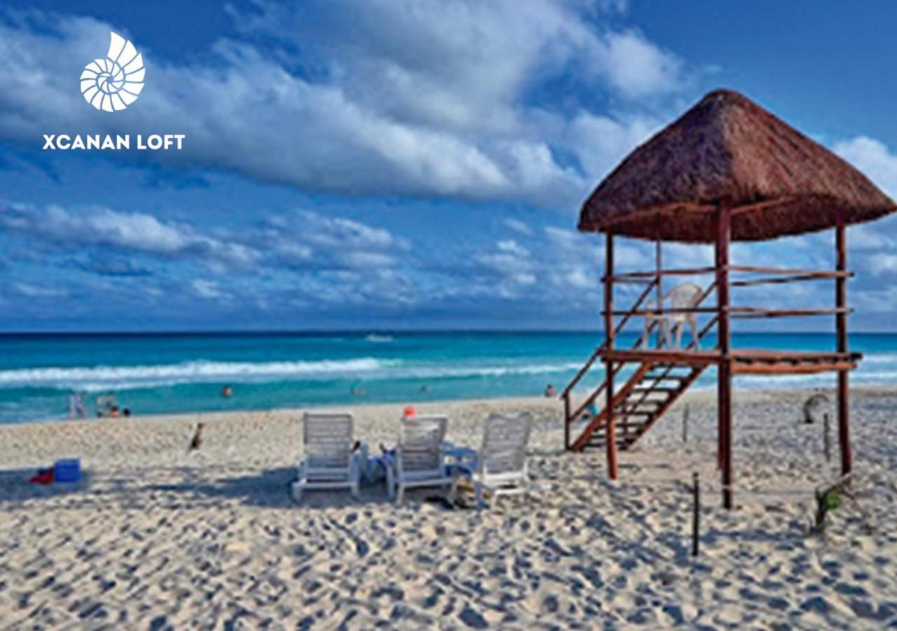 Xcanan Loft On Park Royal, The Best Area In Cancun Right On The Beach Esterno foto