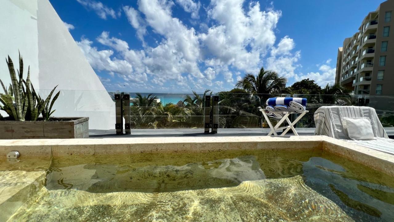Xcanan Loft On Park Royal, The Best Area In Cancun Right On The Beach Esterno foto