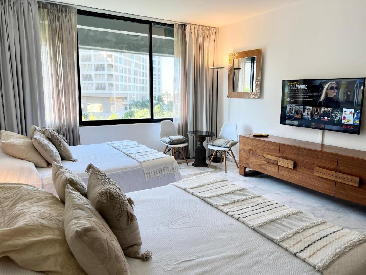 Xcanan Loft On Park Royal, The Best Area In Cancun Right On The Beach Esterno foto
